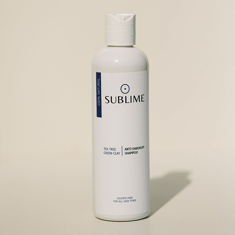 tea-tre-green-clay Tea Tree + Green Clay Anti-Dandruff Shampoo - Image 1